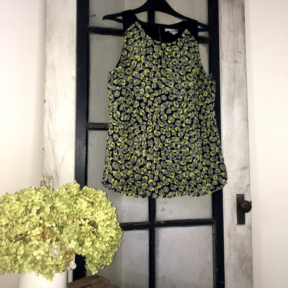 ⬇️Banana Republic leopard print tank